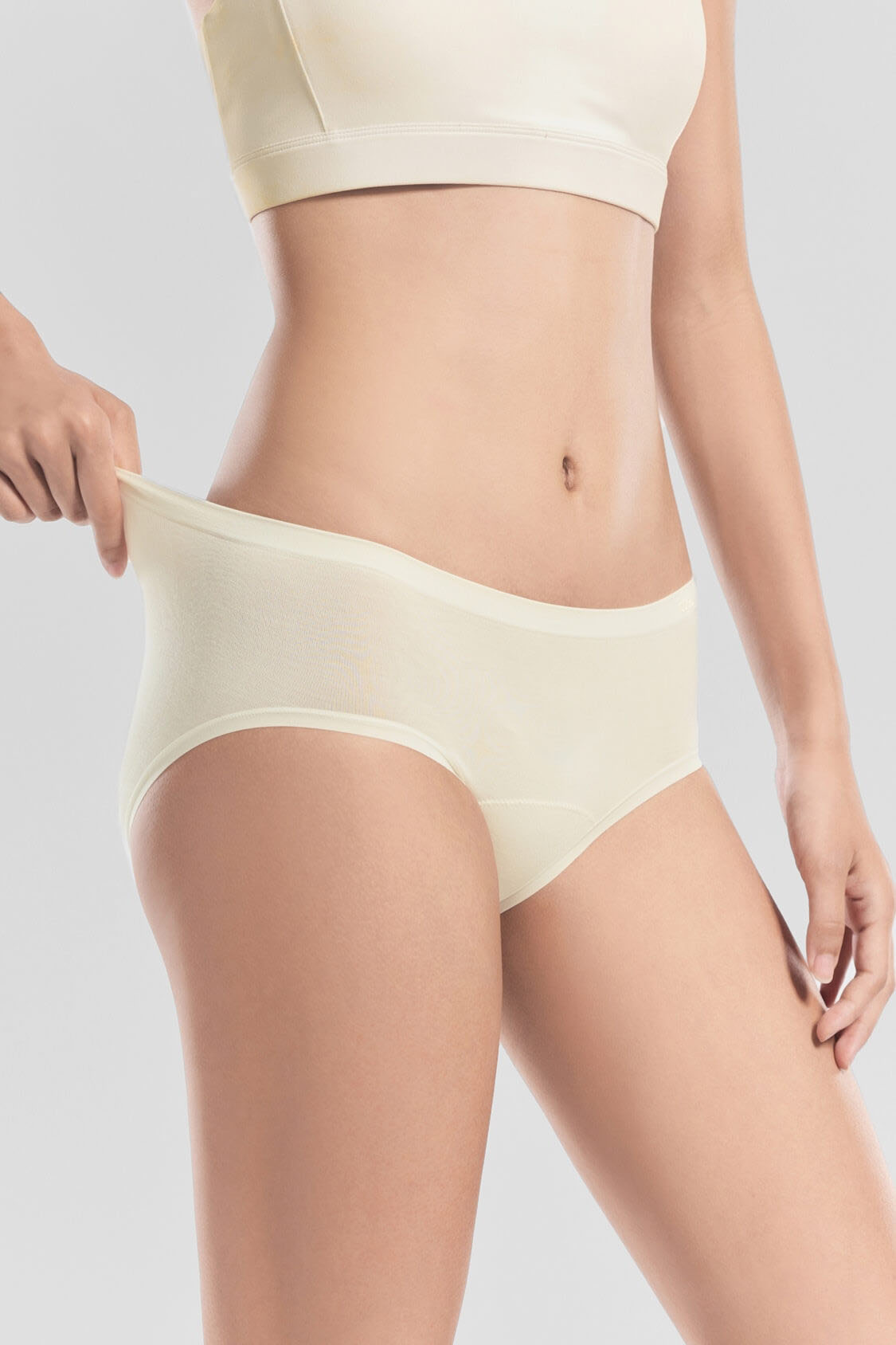 Hochelastische Modal-Slips für Damen (3er-Pack) EL036