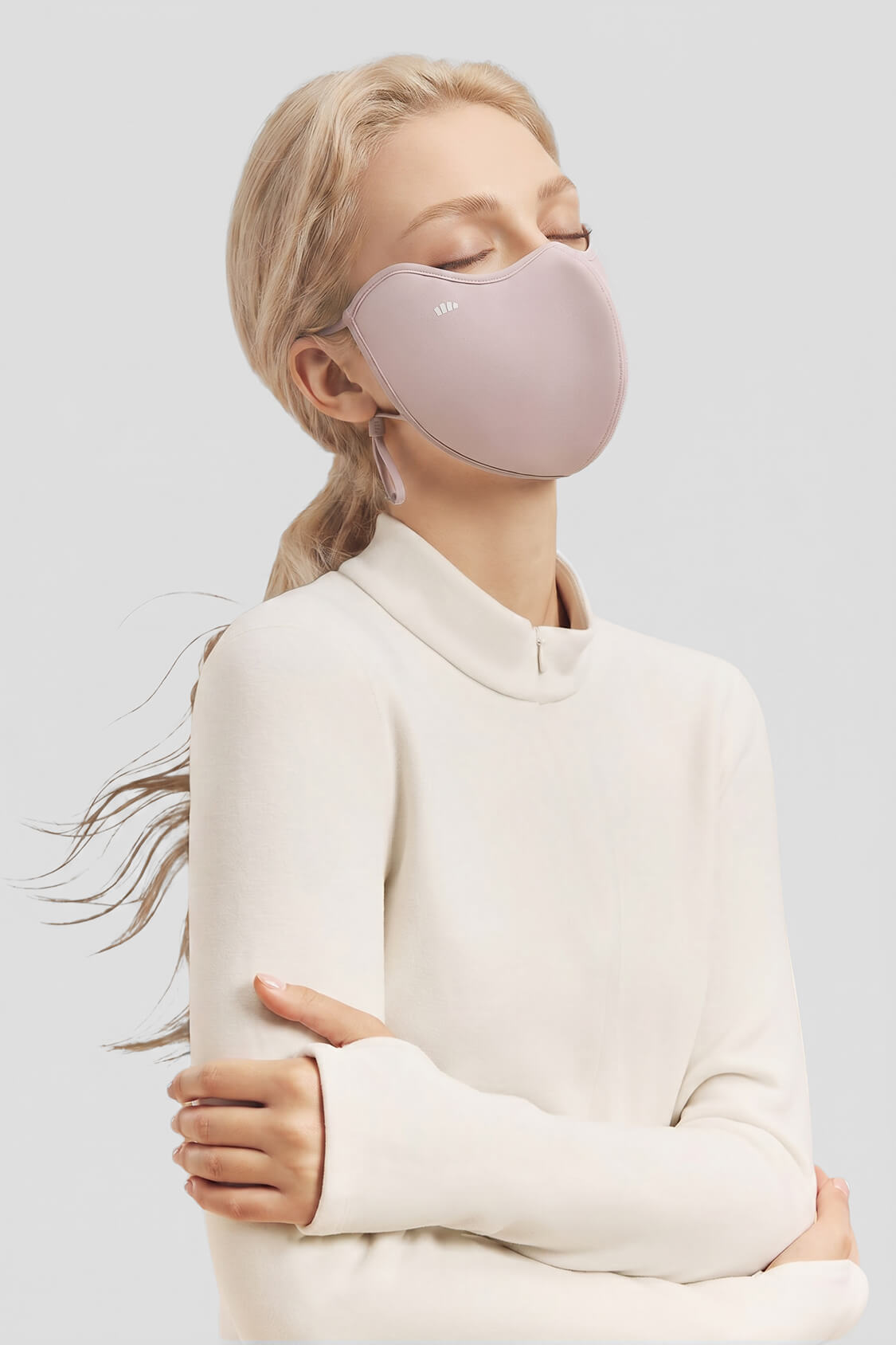 Contoured Fleece-Lined Thermal Face Mask UPF50+ PM052