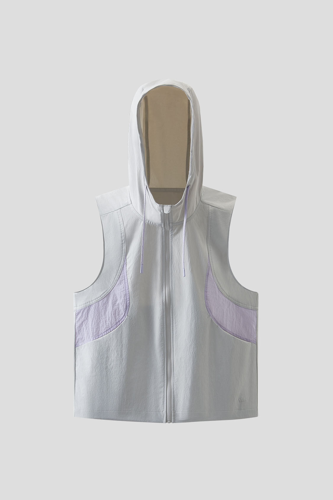 beneunder women's sun protection vest #color_light gray