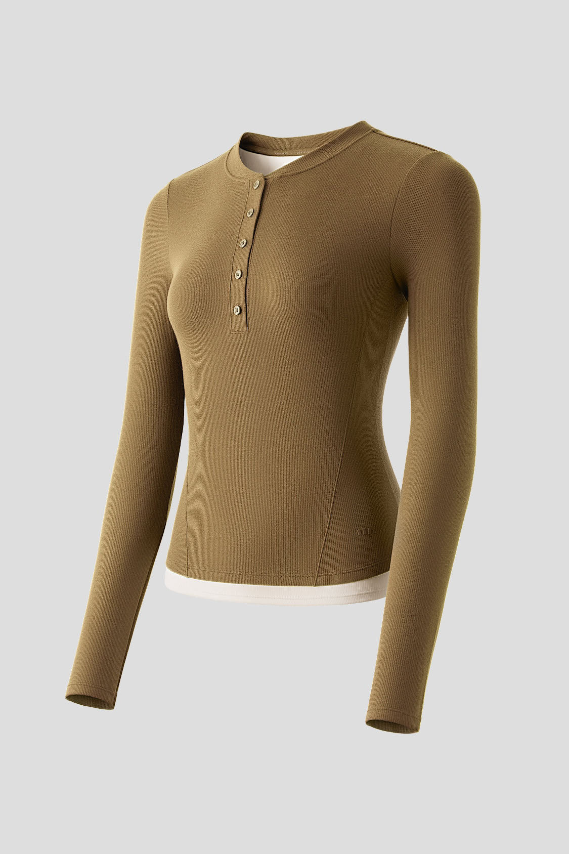 Women's Double-Layer Slim-Fit Base Layer Top HE019