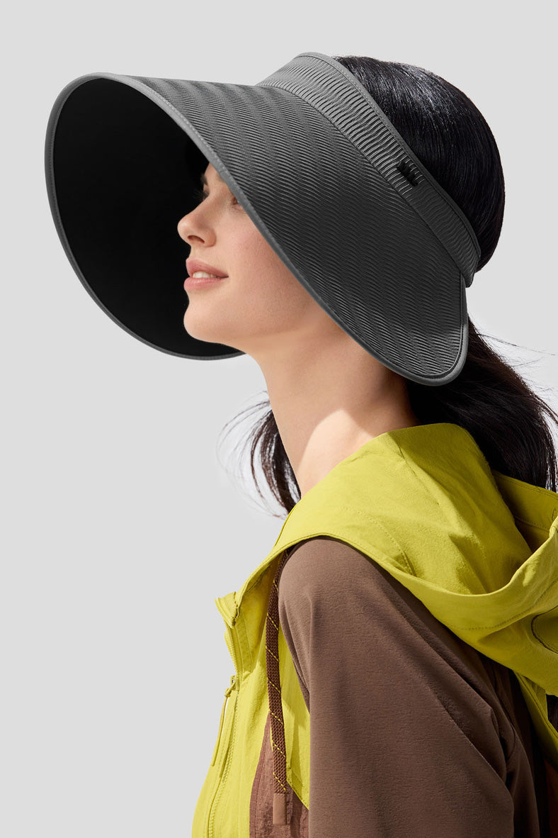 beneunder women's sun hats #color_deep gray