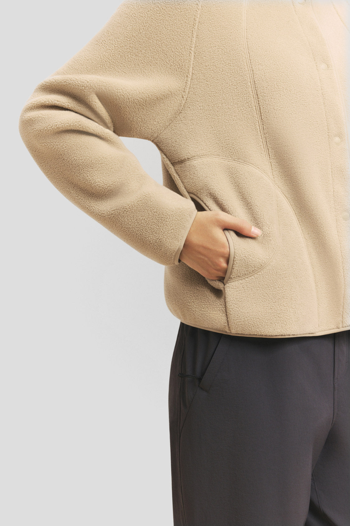 CoreFit – Damen Leichtwarme Fleecejacke in regulärer Passform