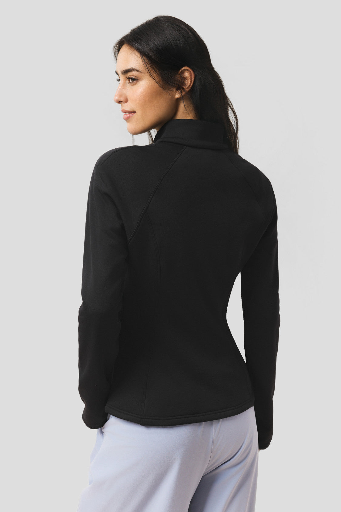 WindHaven – Chaqueta de forro polar cortaviento para mujer con calor medio