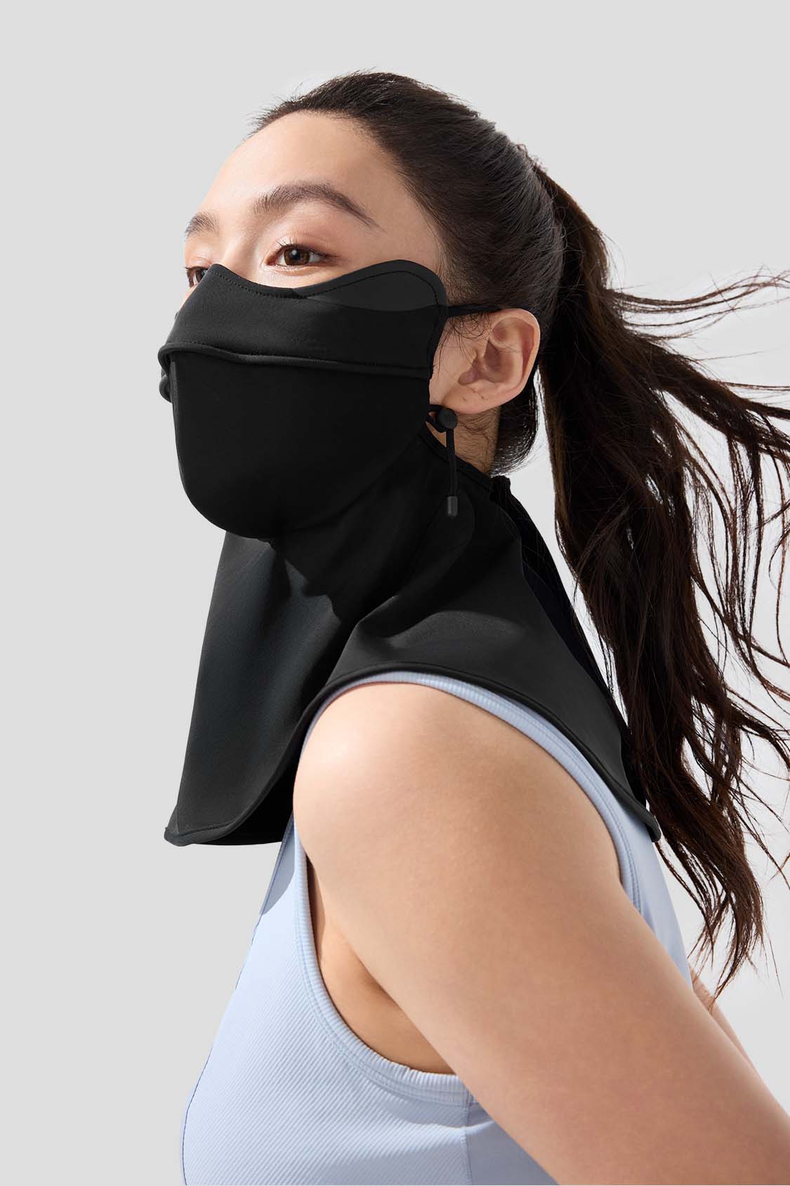 beneunder women's sun mask #color_black