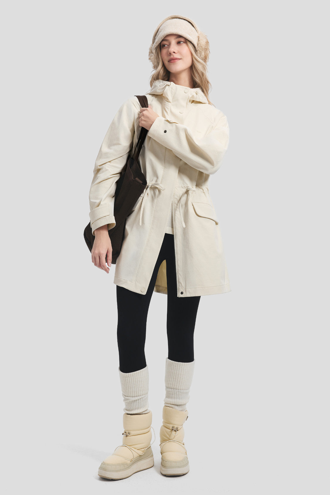 Cappotto trench softshell da donna altamente elasticizzato (calore leggero) ST027