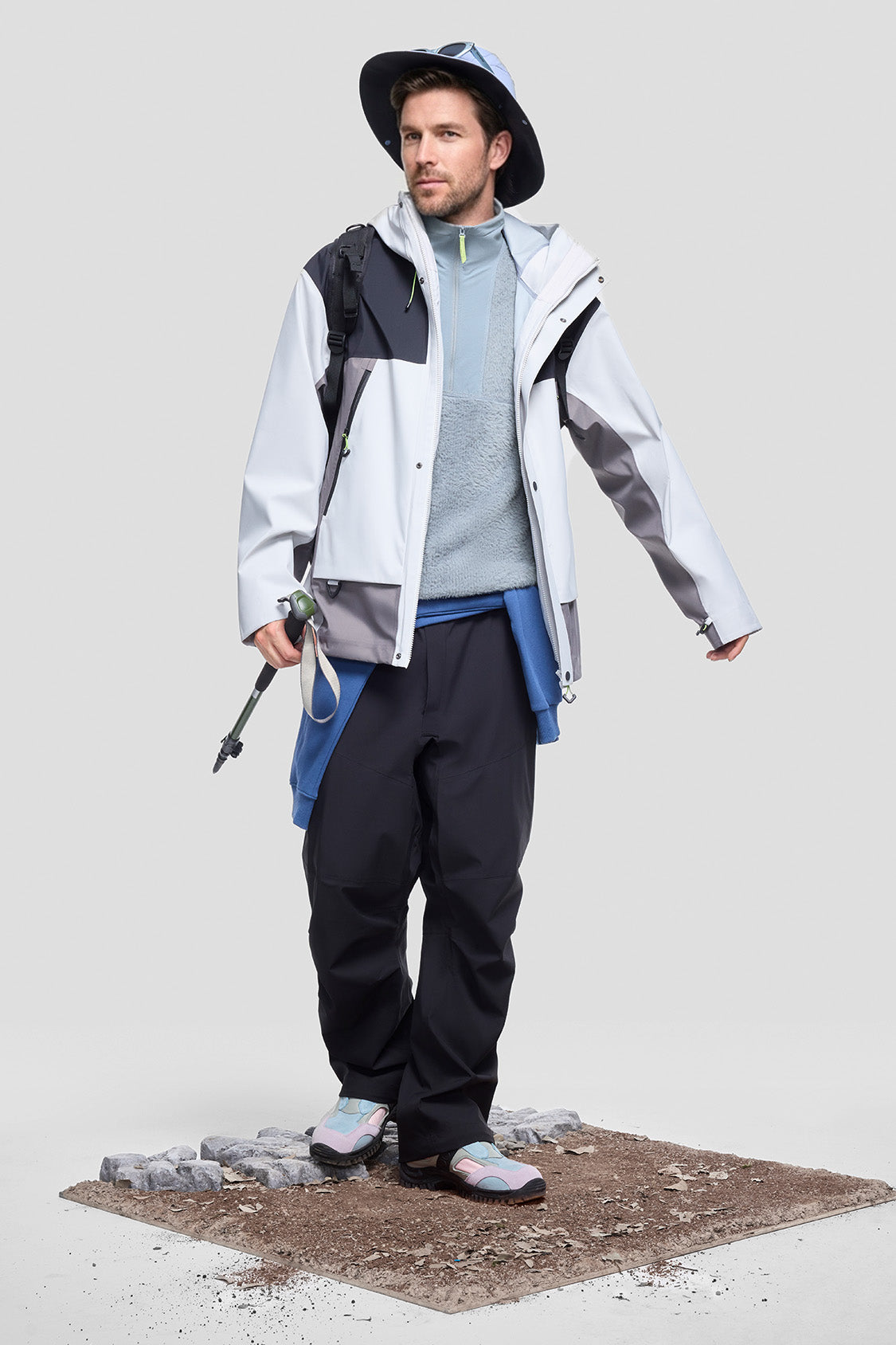 CozyAir – Unisex Plush Breathable Half-Zip Sweatshirt (Light Warmth)