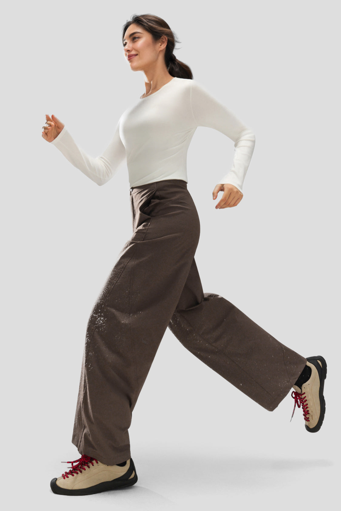 Women's Water-Repellent Relaxed-Fit Pants WB006/WB007