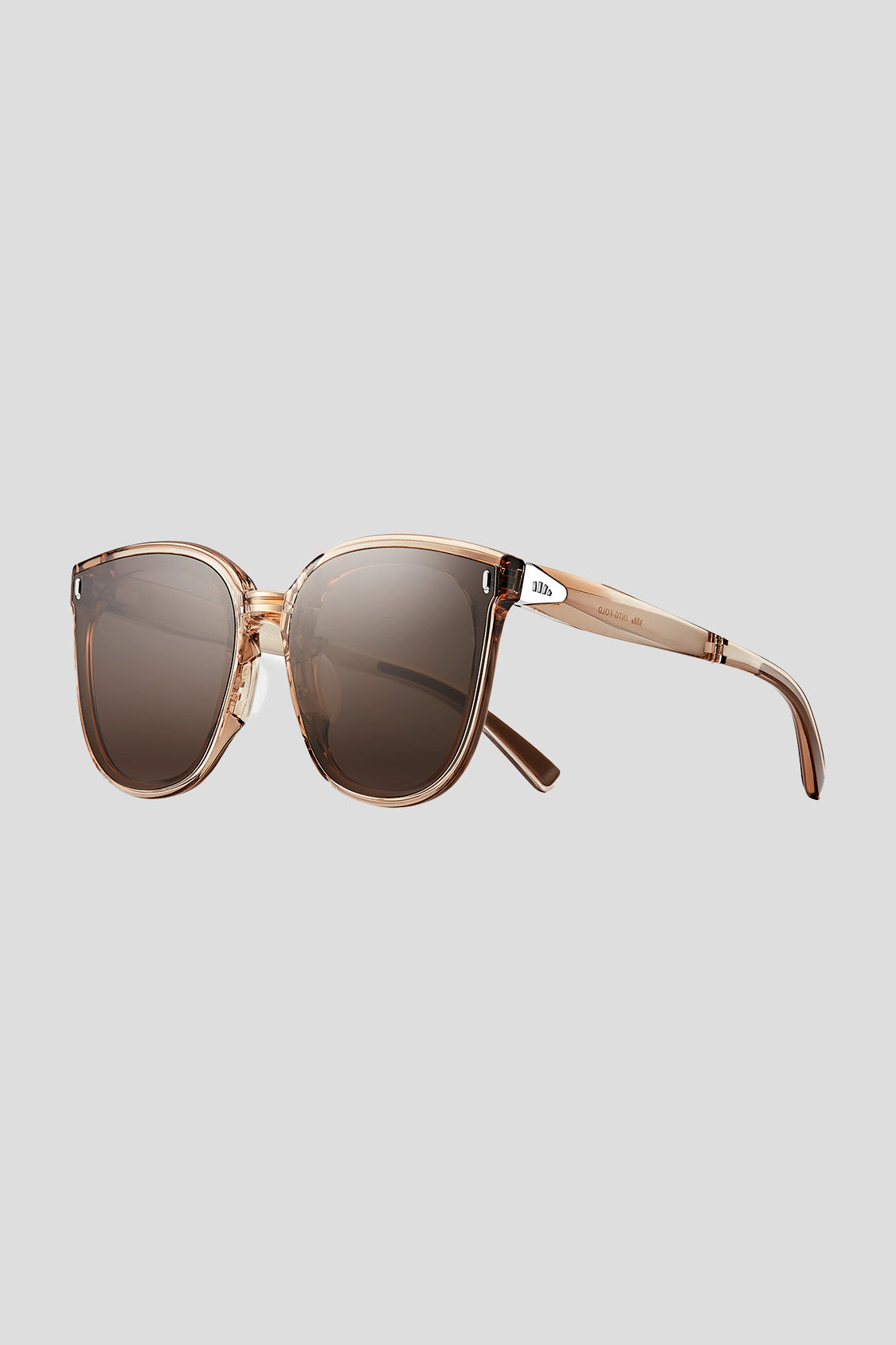 Oversized Square-Round Frame Sunglasses UV 400 FD020/FD421