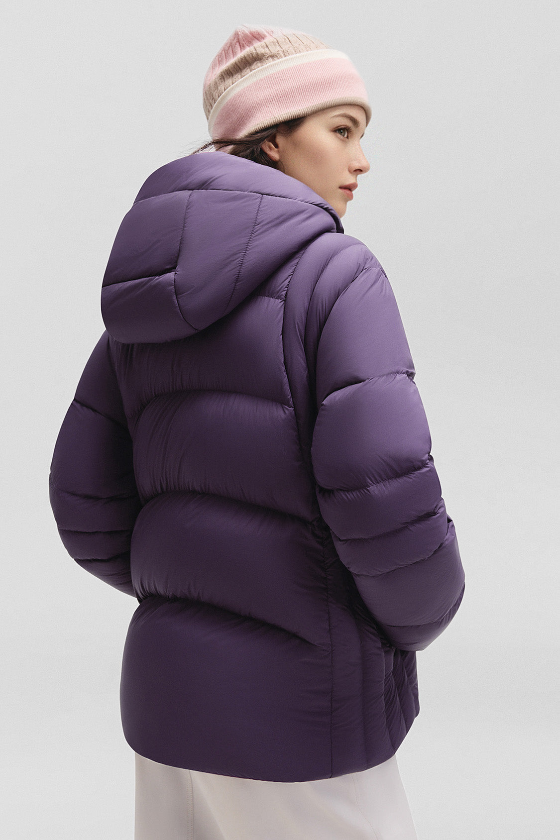 beneunder cloudloft – women’s high-loft down jacket (regular, extreme warmth) #color_purple