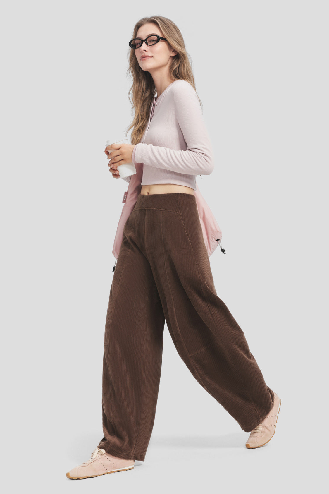 Women's Stretch Relaxed-Fit Pants EL011