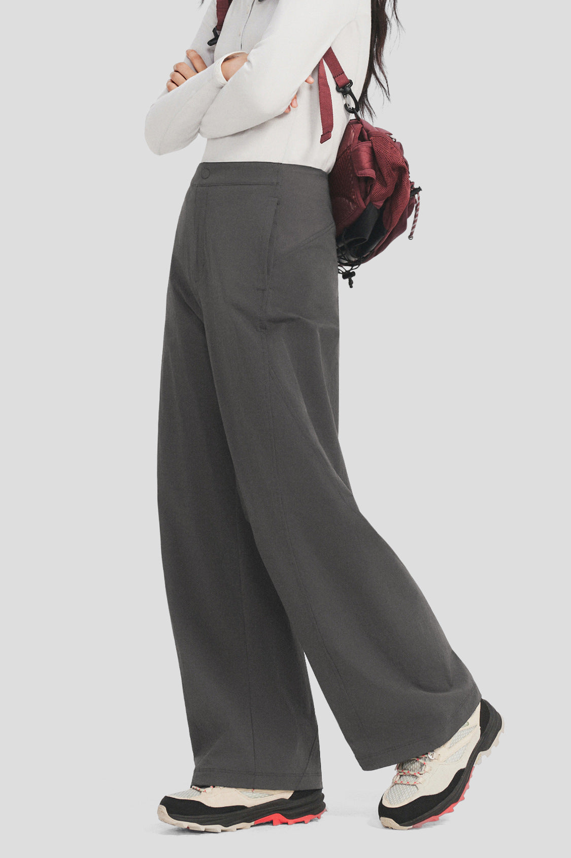 Women's Water-Repellent Relaxed-Fit Pants WB006/WB007