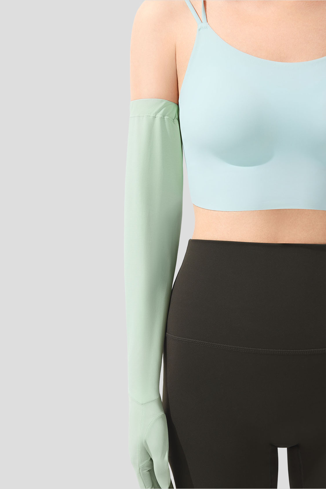 beneunder women's sun armes gloves #color_green