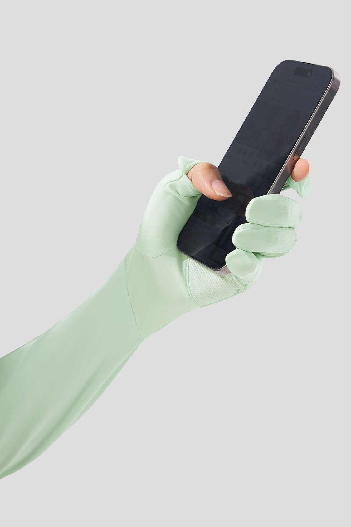 beneunder women's sun armes gloves #color_green