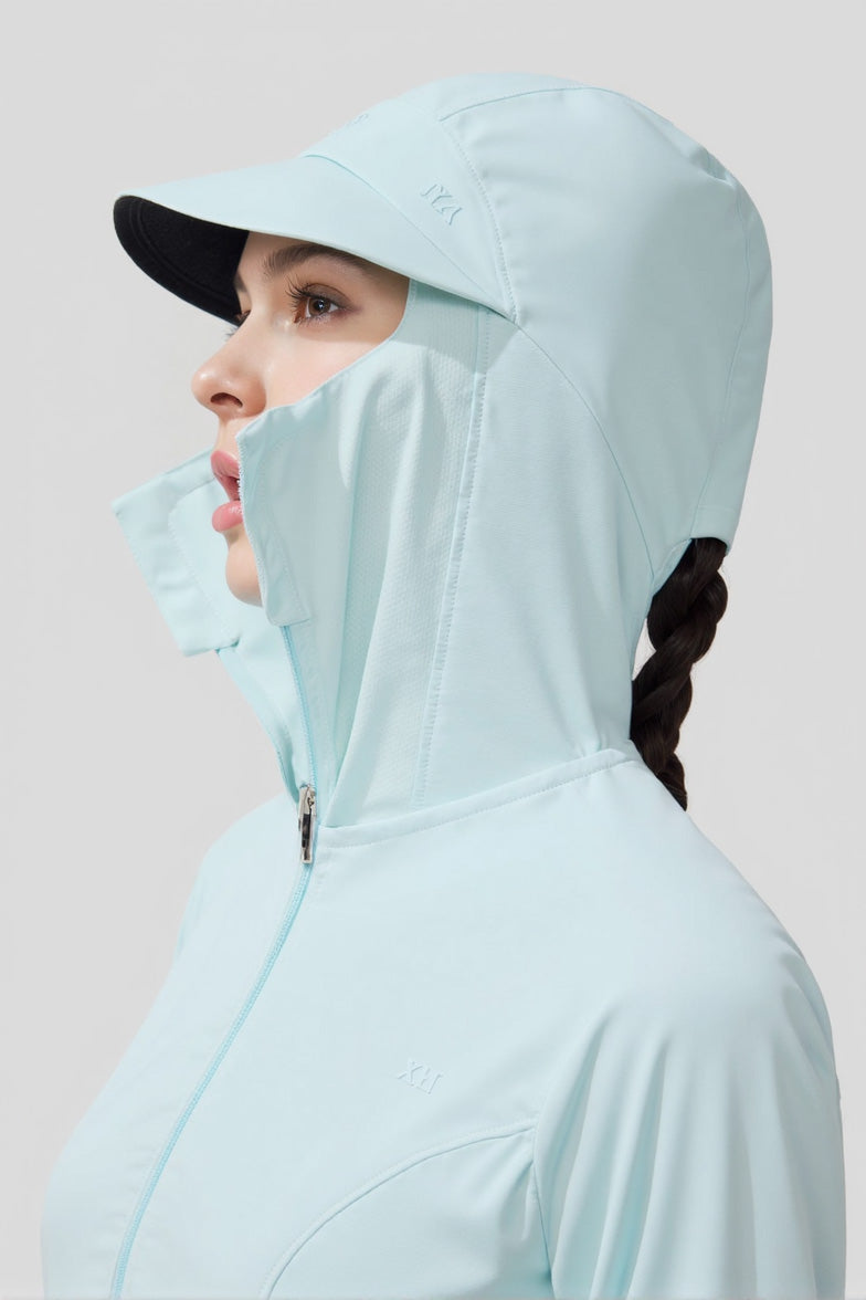 beneunde women's sun protection jacket #color_blue