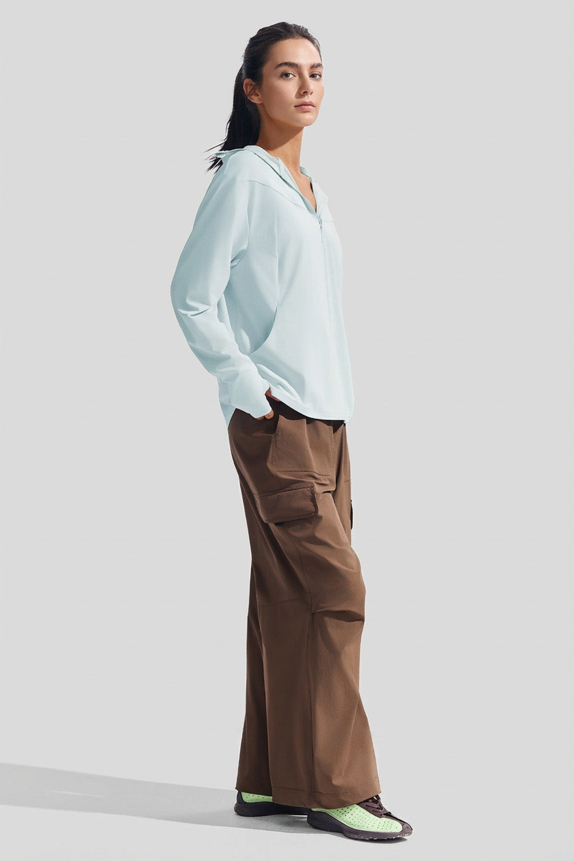 Women's Relaxed-Fit Sun Protection Jacket UPF 200+ AL010