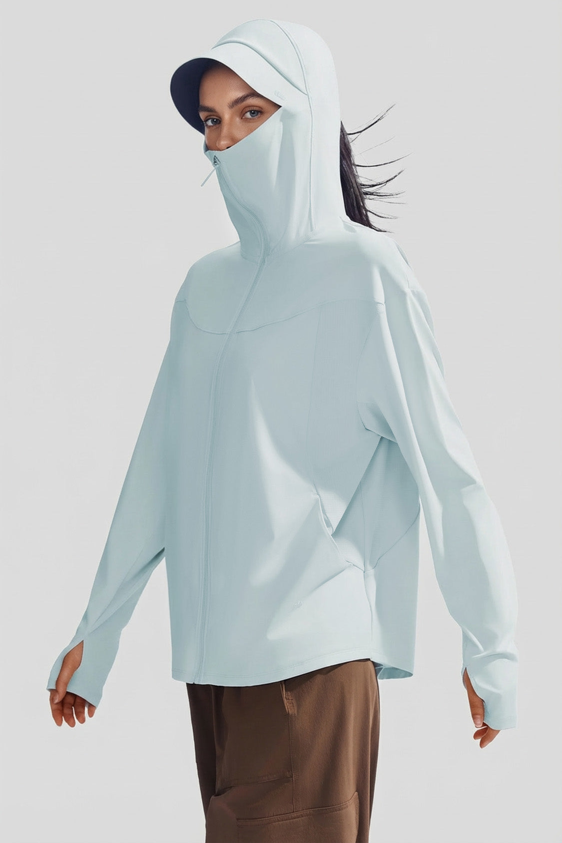 Women's Relaxed-Fit Sun Protection Jacket UPF 200+ AL010