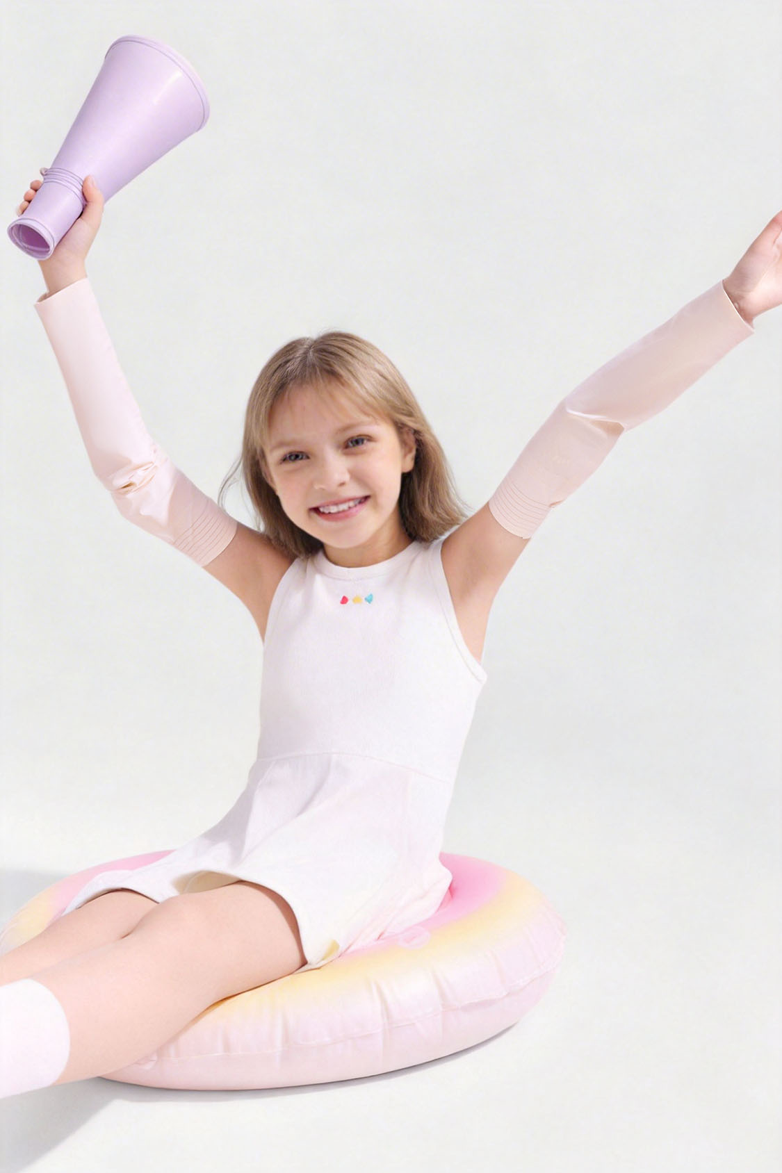 Kids' Lightweight Sun Protection Arm Sleeves UPF 50+ AL030