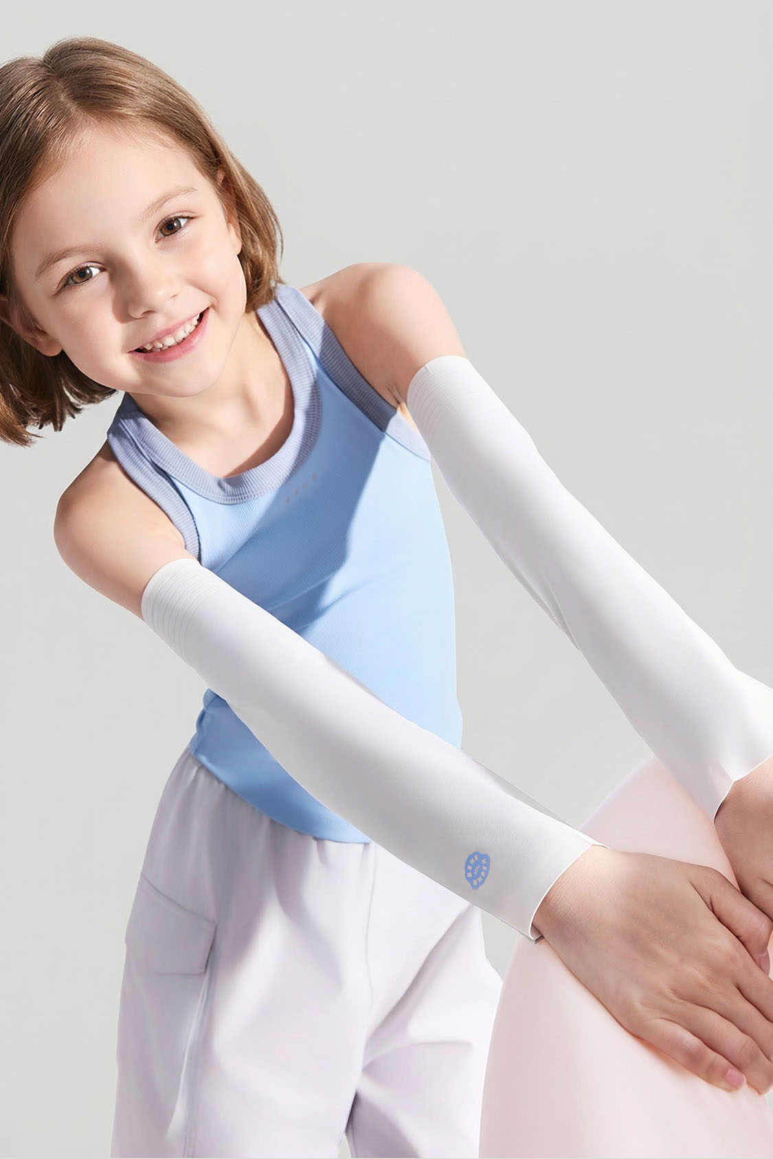 Kids' Lightweight Sun Protection Arm Sleeves UPF 50+ AL030