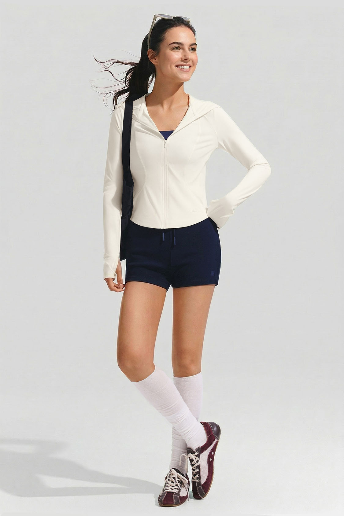 Women's Slim-Fit Cooling Sun Protection Jacket UPF 100+ AL119