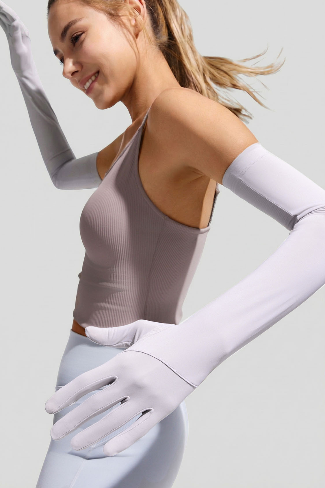 延長 - 長款冷卻防曬手套 UPF150+