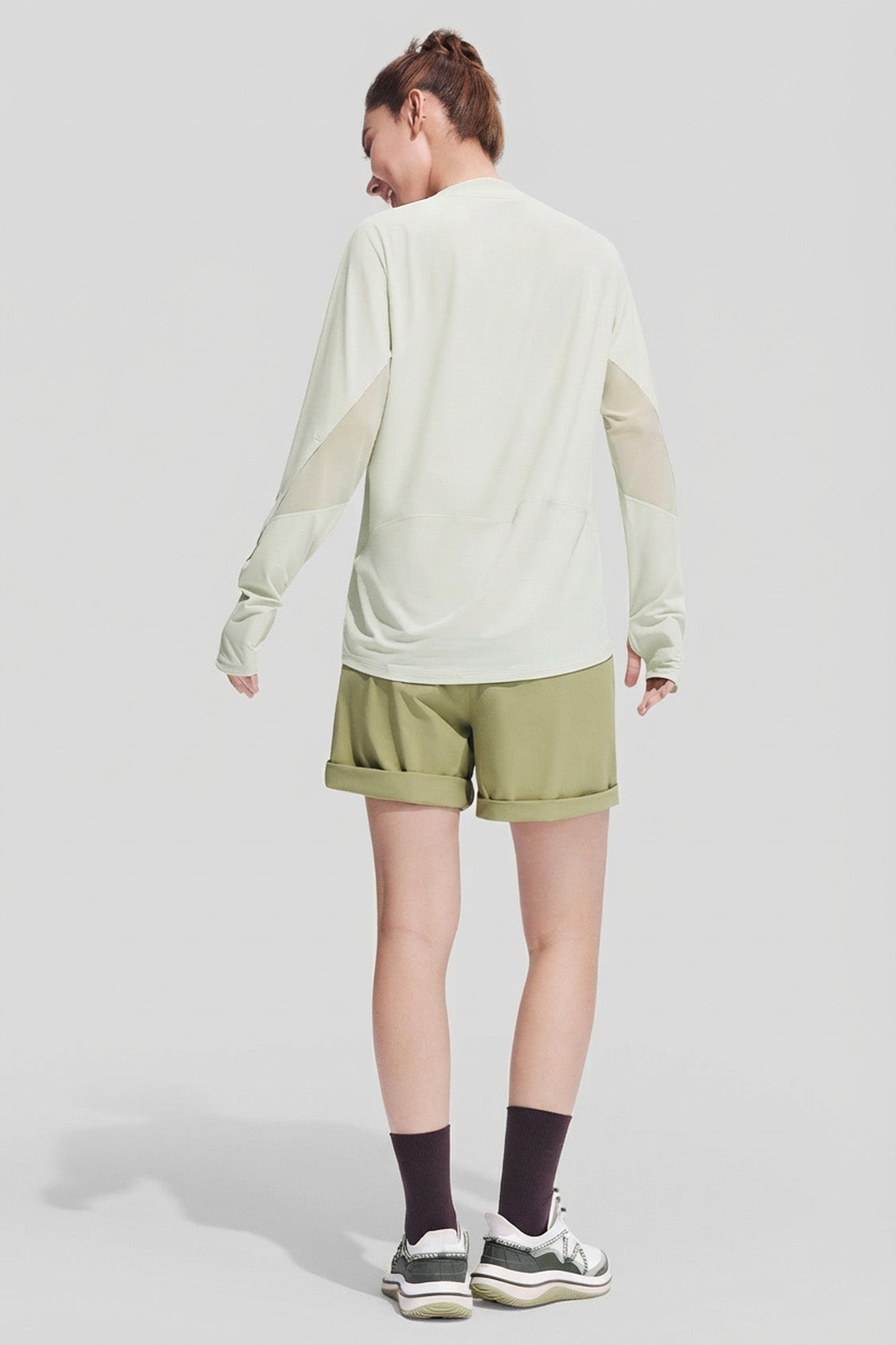 Women’s Breathable Sun Protection Long-Sleeve Tee UPF 50+ AS001