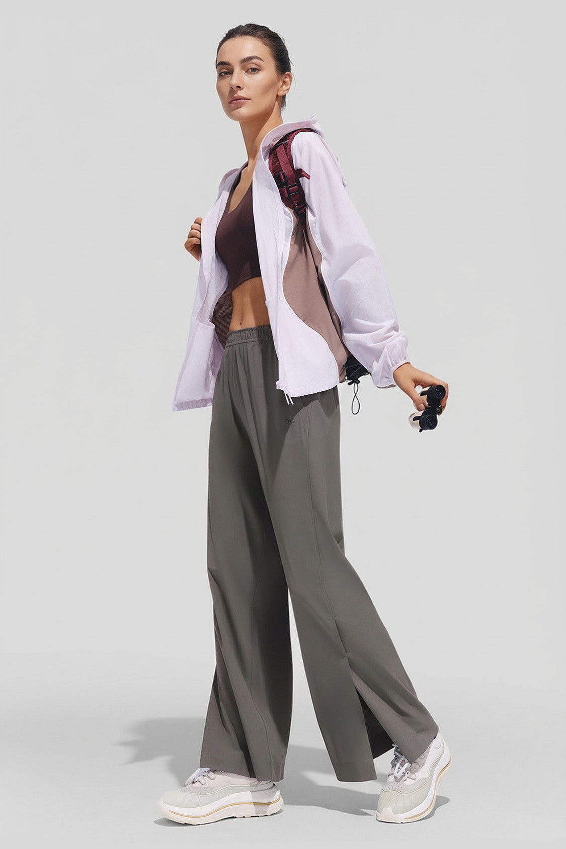 Women's Breathable Wide Leg Pants UPF 50+ AS010