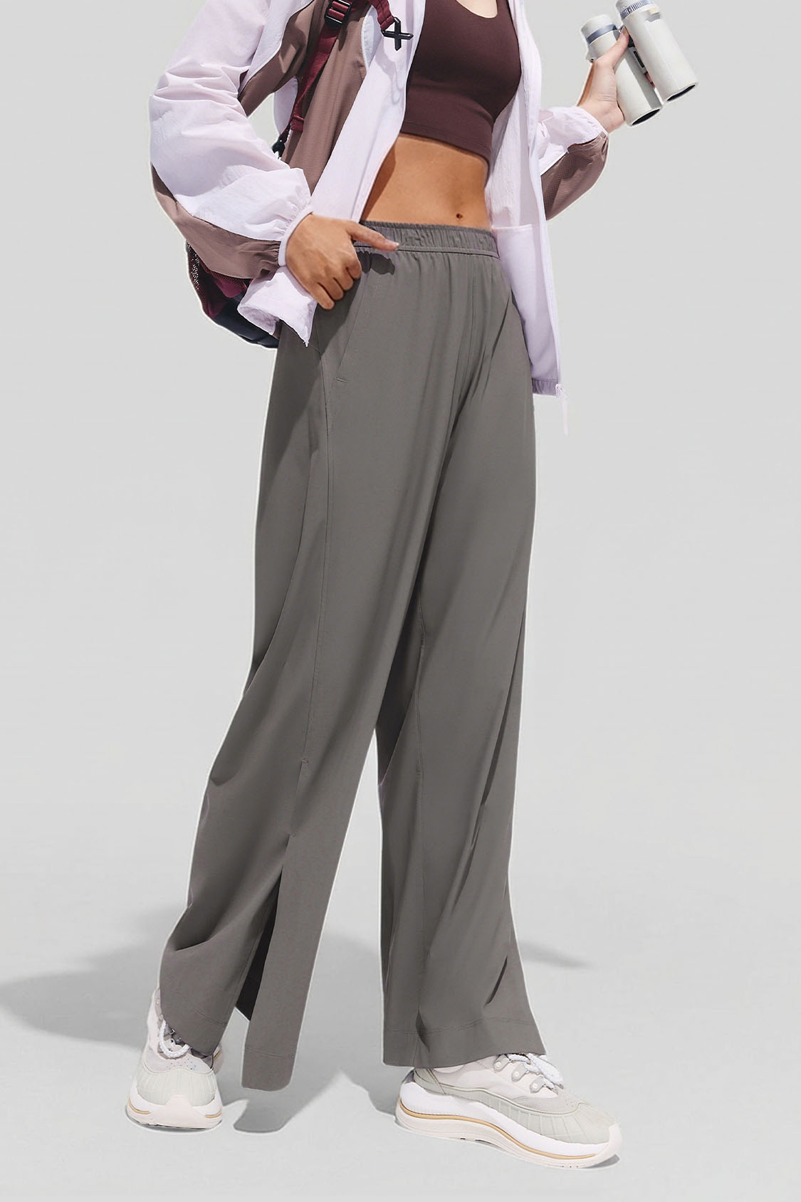 Women's Breathable Wide Leg Pants UPF 50+ AS010