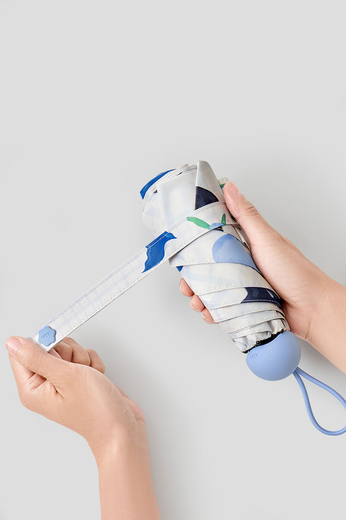 折叠 - 五折防晒伞 UPF50+