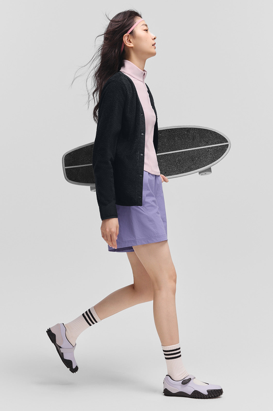 beneunder tritherm – women’s 3-in-1 hybrid insulated softshell jacket (extra warm) #color_black