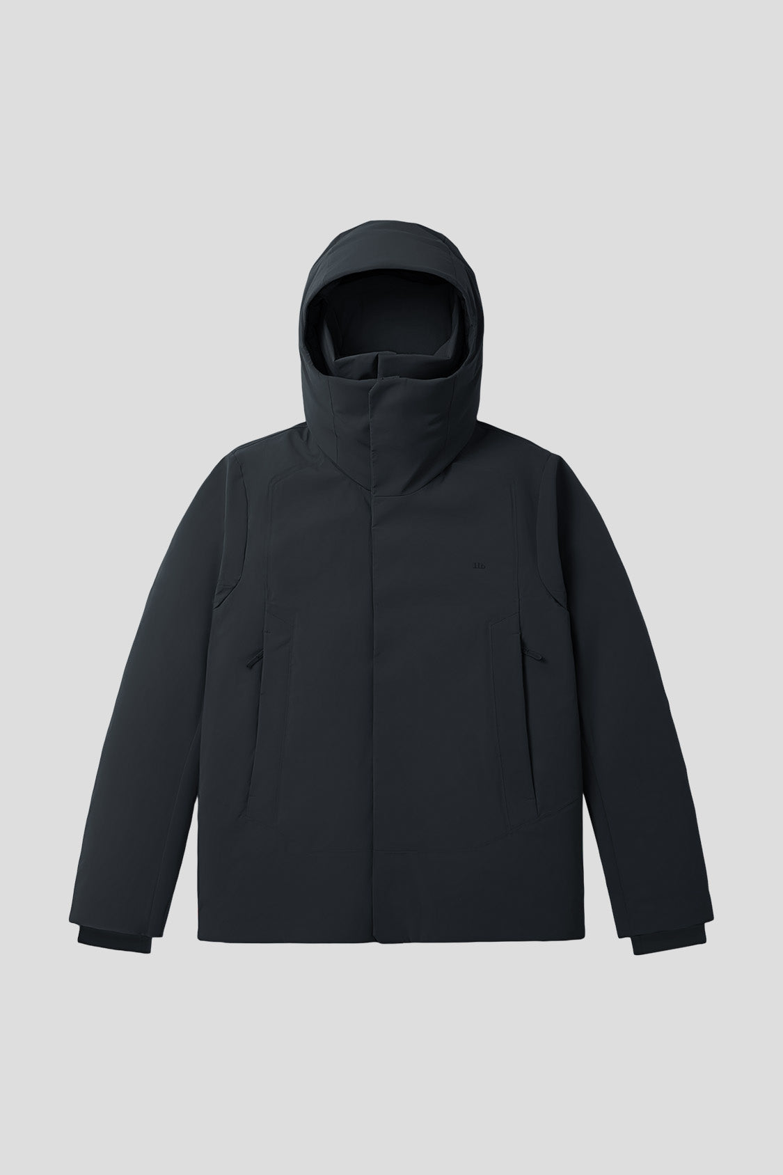 beneunder frostfort – men’s full-protection boxy down jacket (extra warm, long sleeve) #color_black