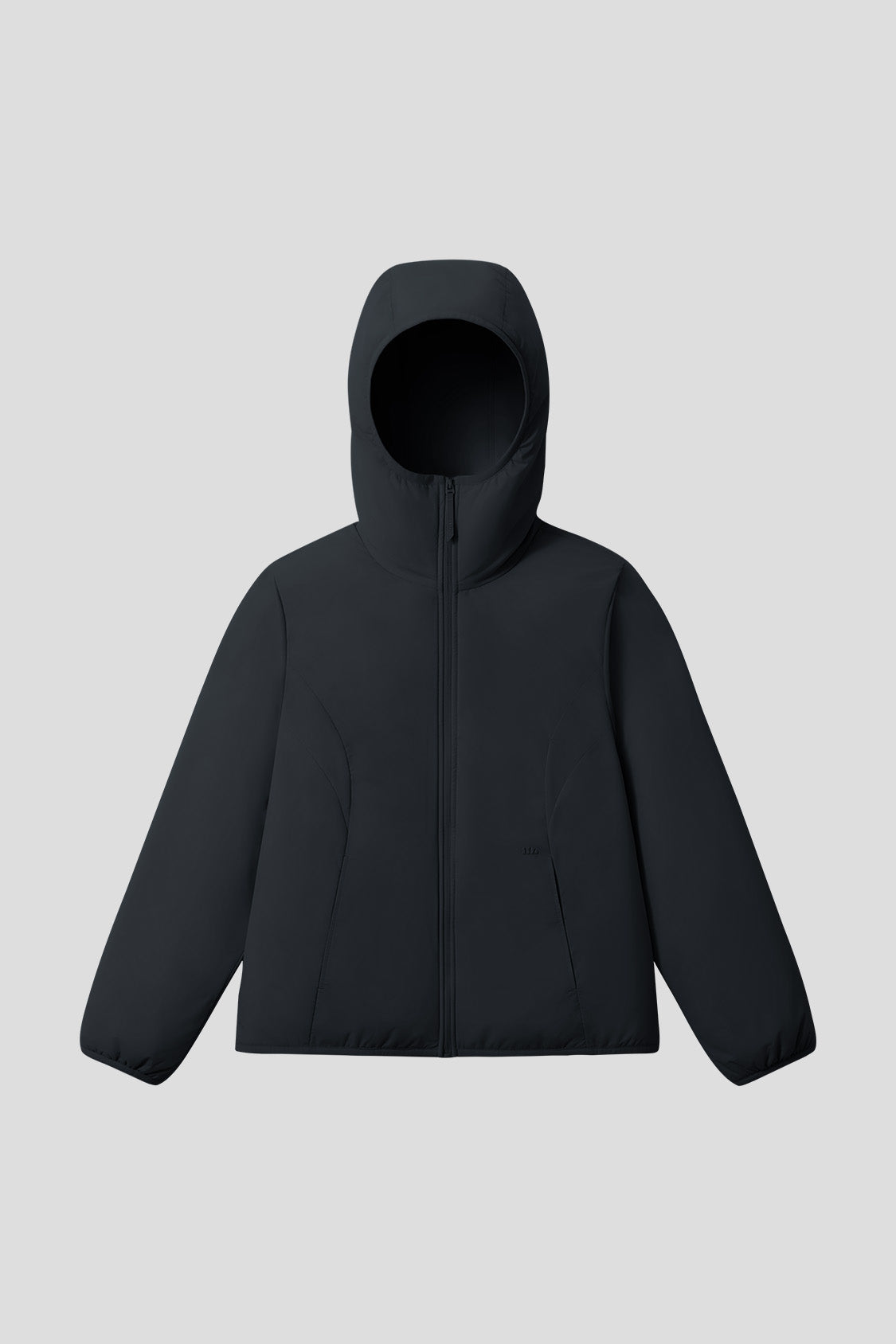 beneunder hoodtrail womens medium warmth hooded fleece jacket #color_black