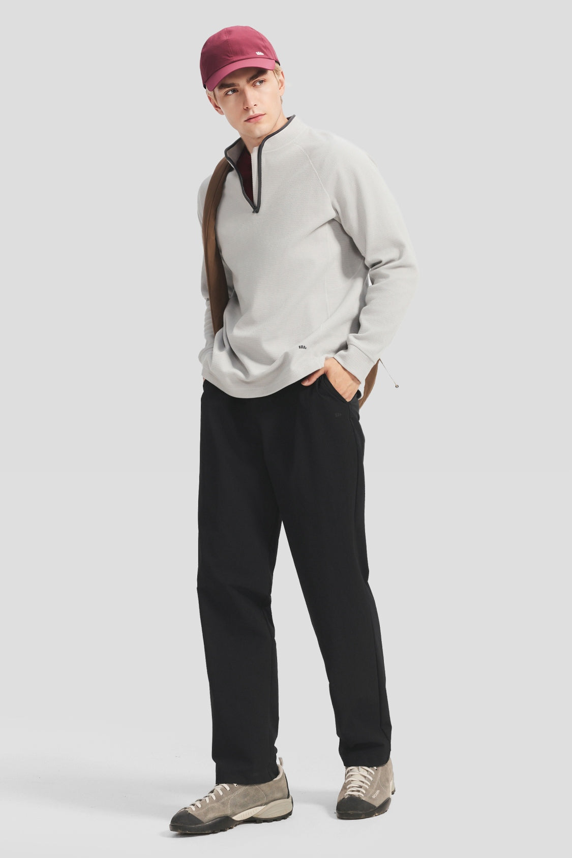Men's High-Stretch Straight-Leg Pants (High Warmth) EL019