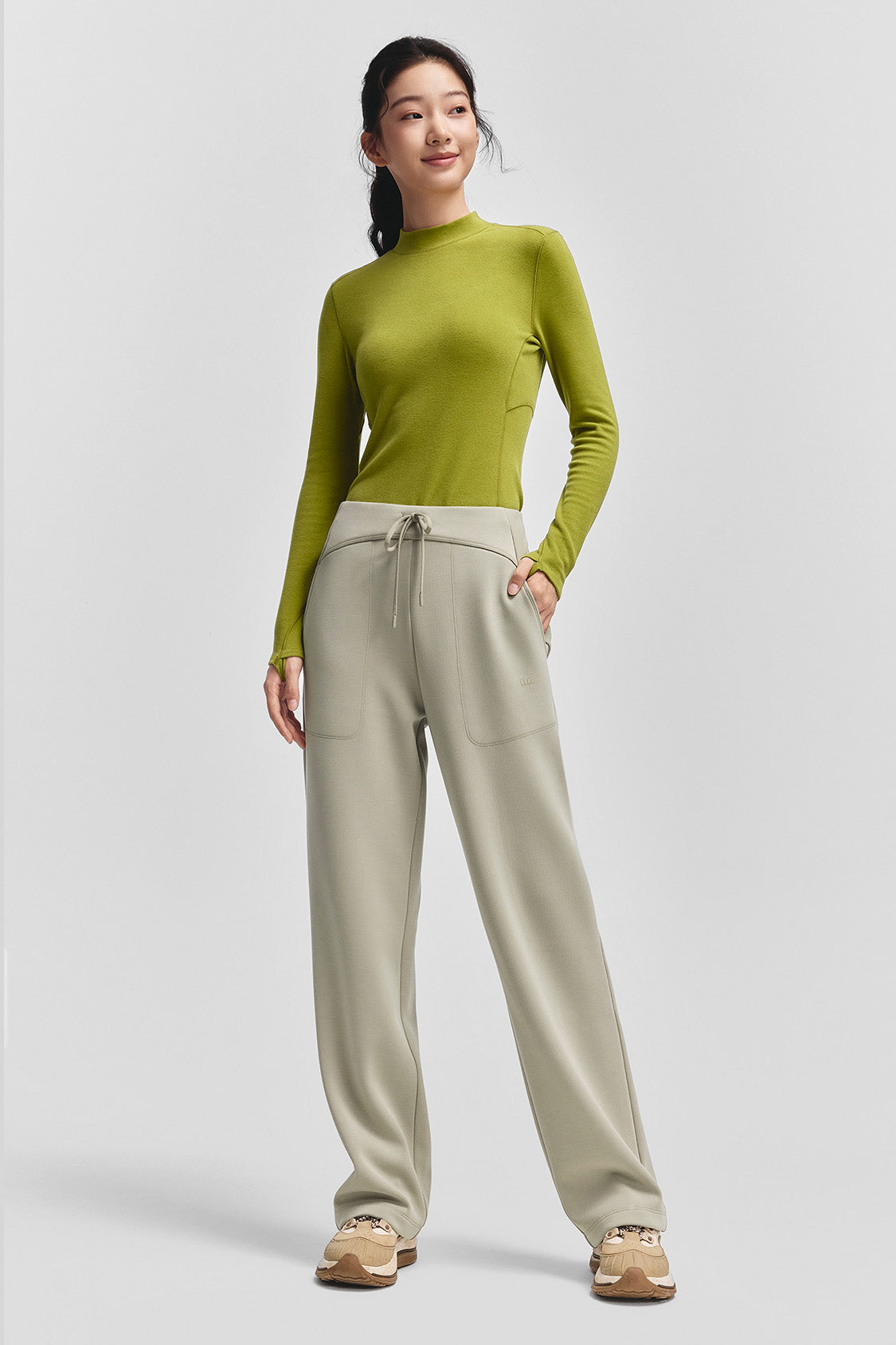 beneunder women's pants #color_beige