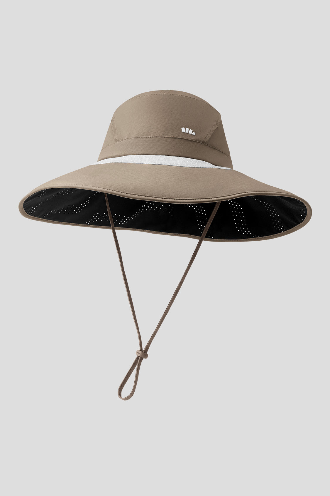 Halo - Women's Hydrogen Silver Black Gel Sun Hat UPF2000+