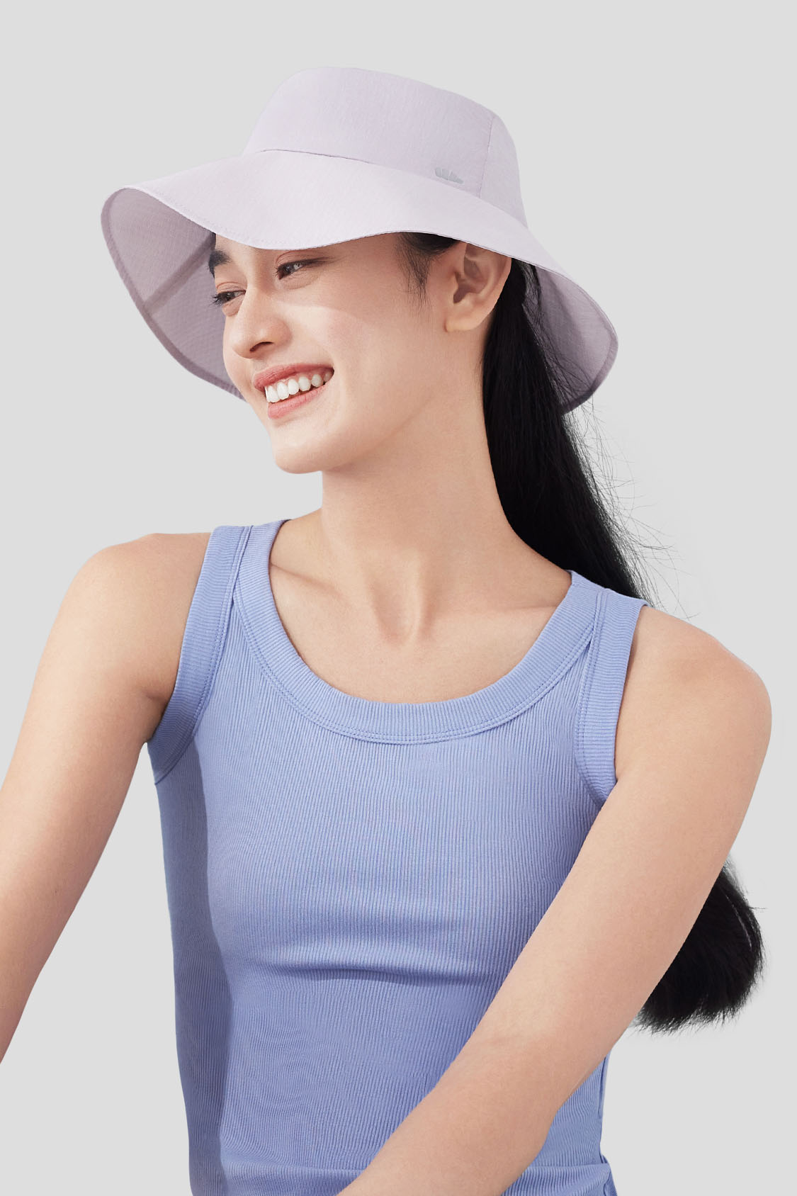 beneunder women's sun hats upf50+ #color_creamy lilac