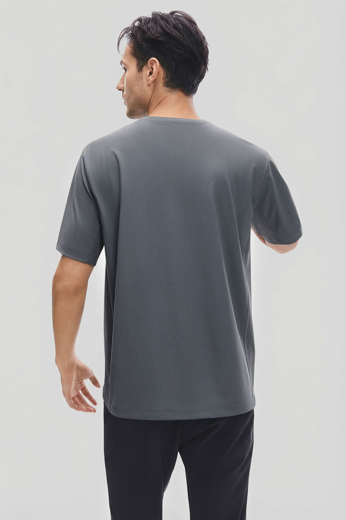 Men’s Dual-Layer Cooling Performance T-Shirt UPF 50+ DR015