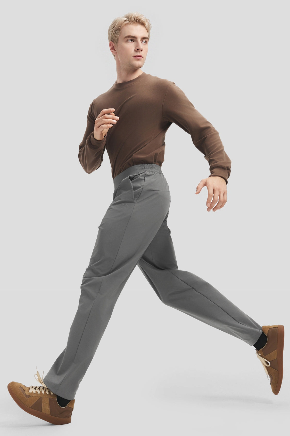 Men's High-Stretch Straight-Leg Pants (High Warmth) EL019