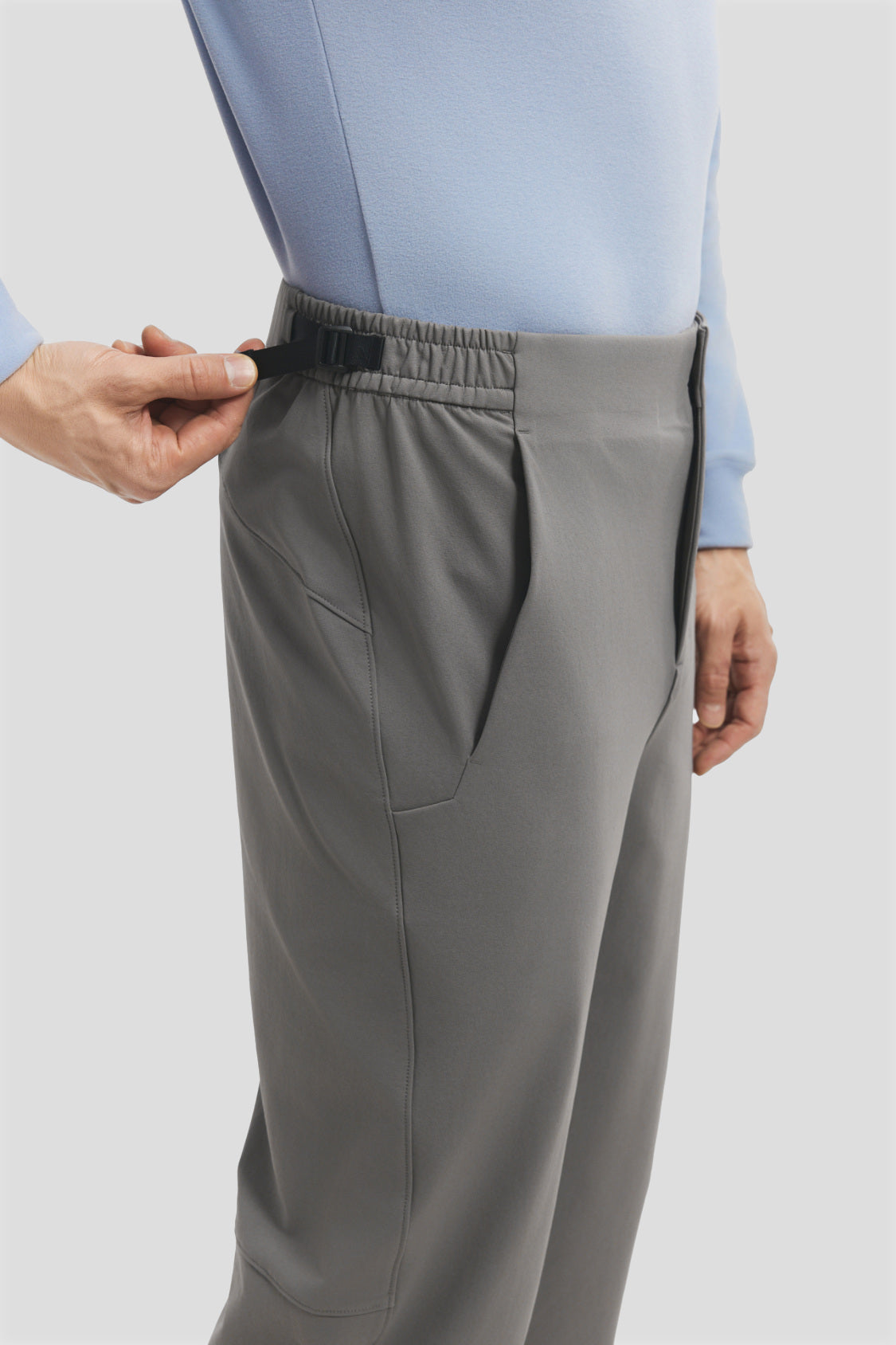 Men's Stretch Straight-Leg Pants EL021