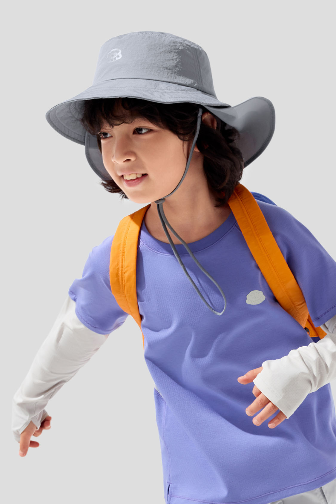 Fold - Kids' Foldable Sun Hat with Shoulder Protection UPF50+