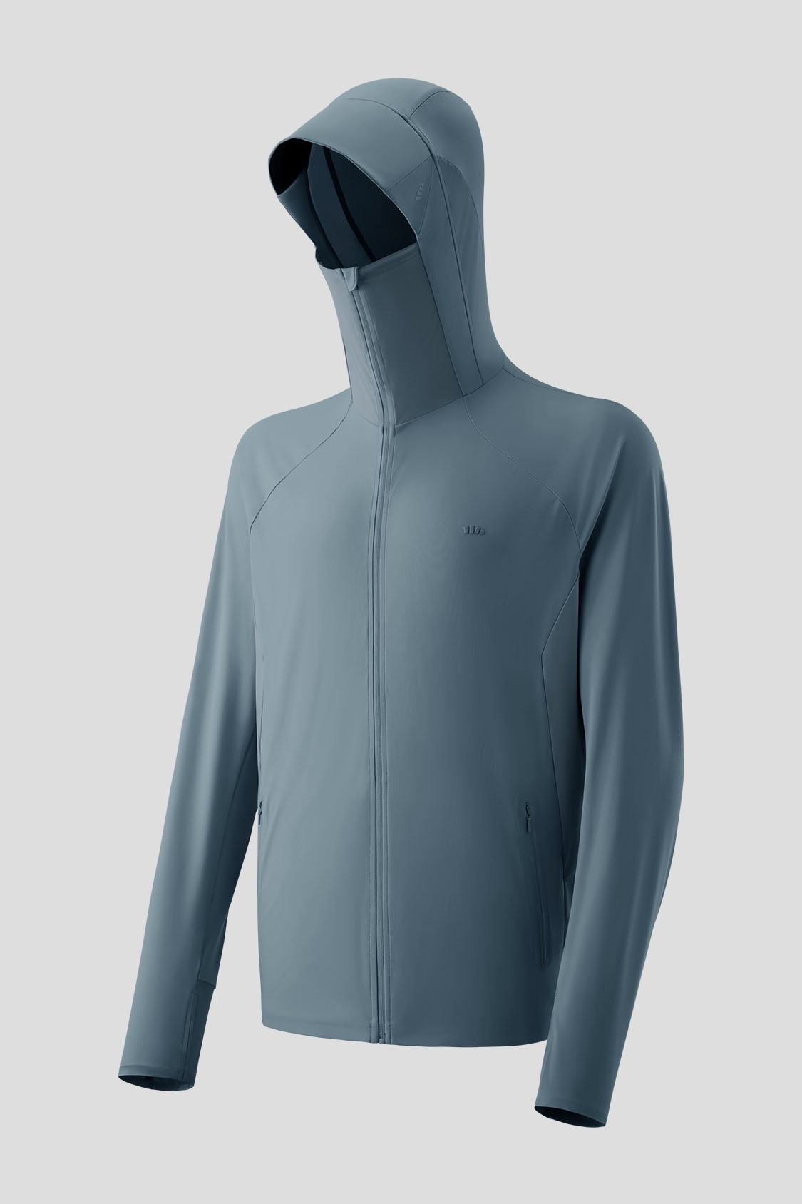 beneunder men's sun protection jacket #color_deep gray