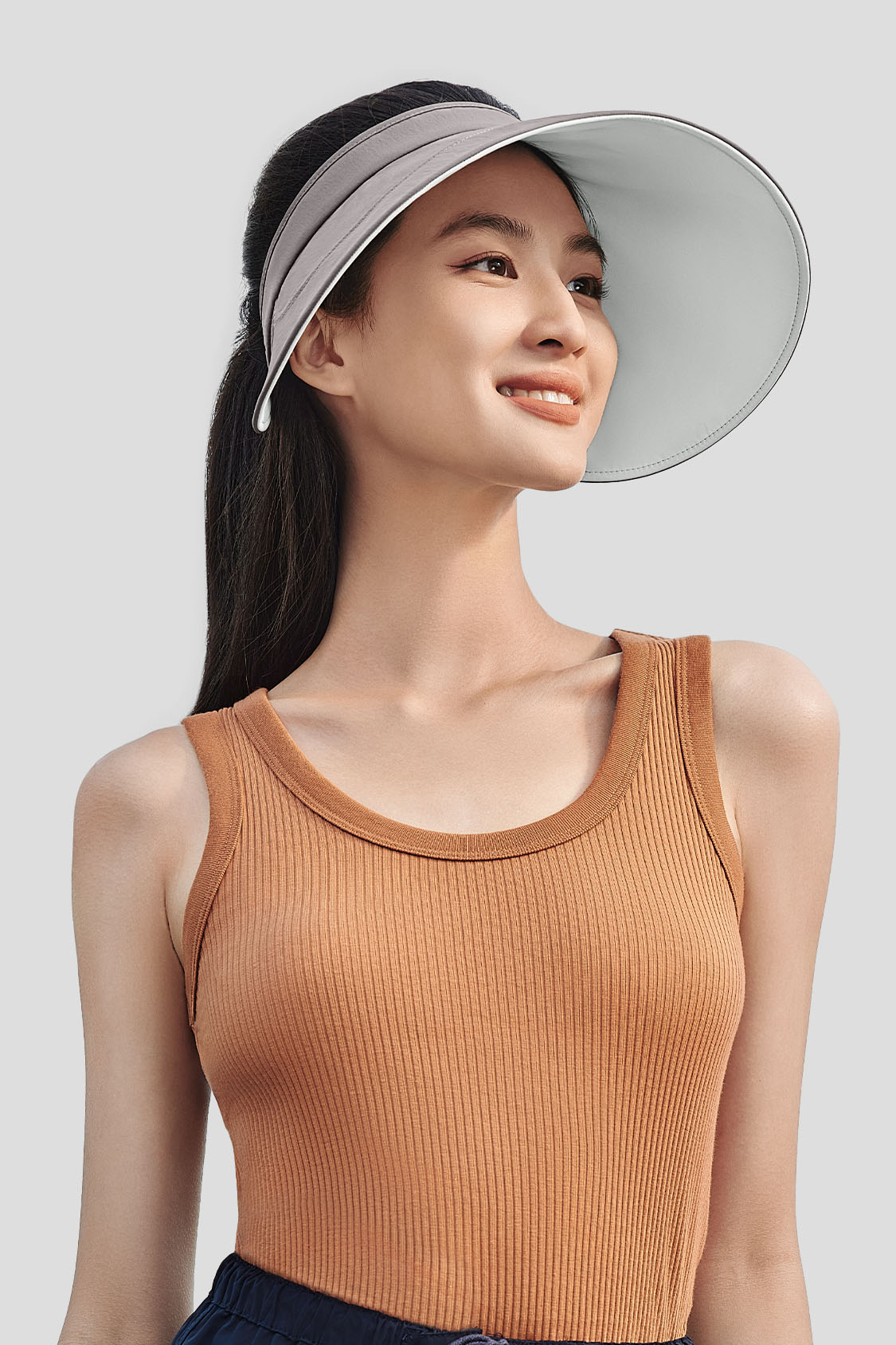 sun hat beneunder Guji Omelette upf50+ uv sun protection bucket hat for women #color_deep mocha gray