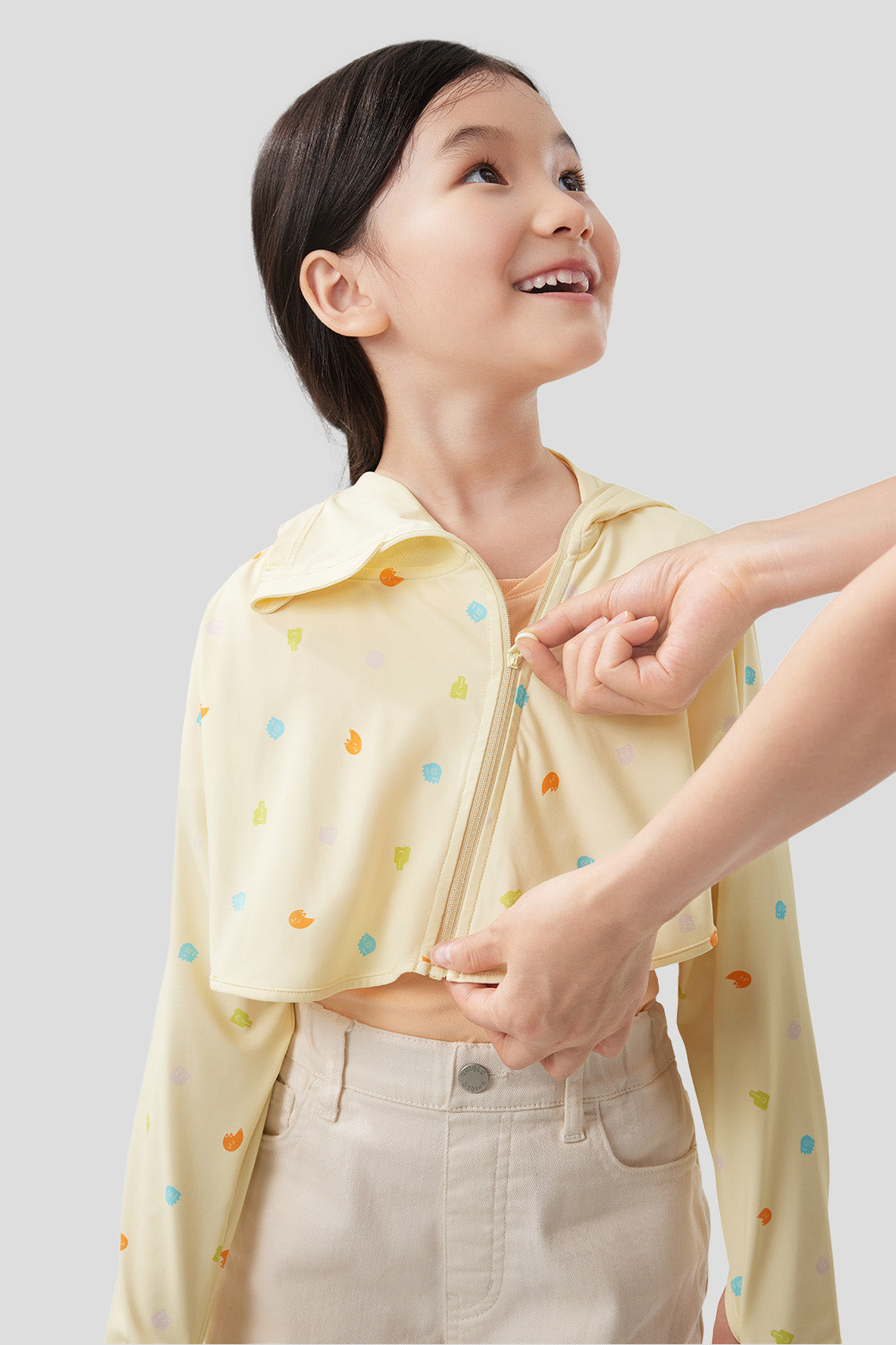 beneunder kid's sun proctection Jacket UPF50+ #color_doodle game