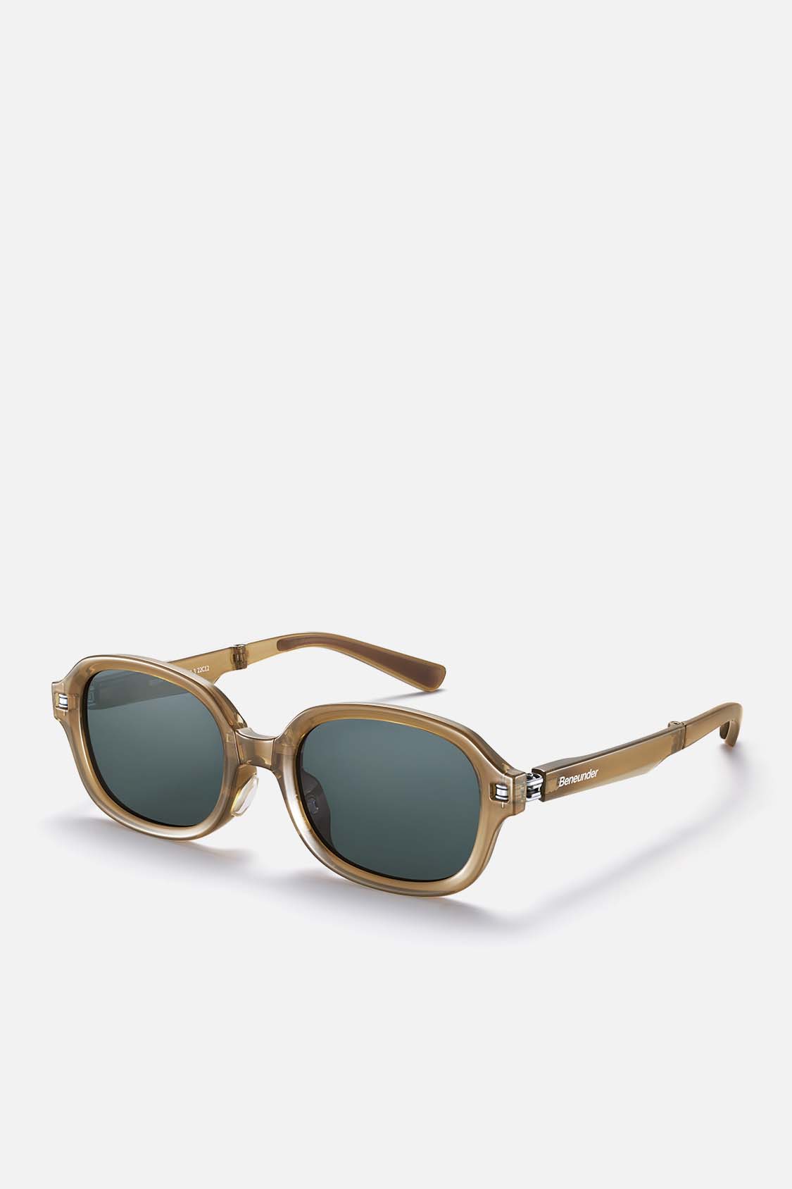 beneunder unisex down clarion folding classic sunglasses #color_ridge wilderness brown