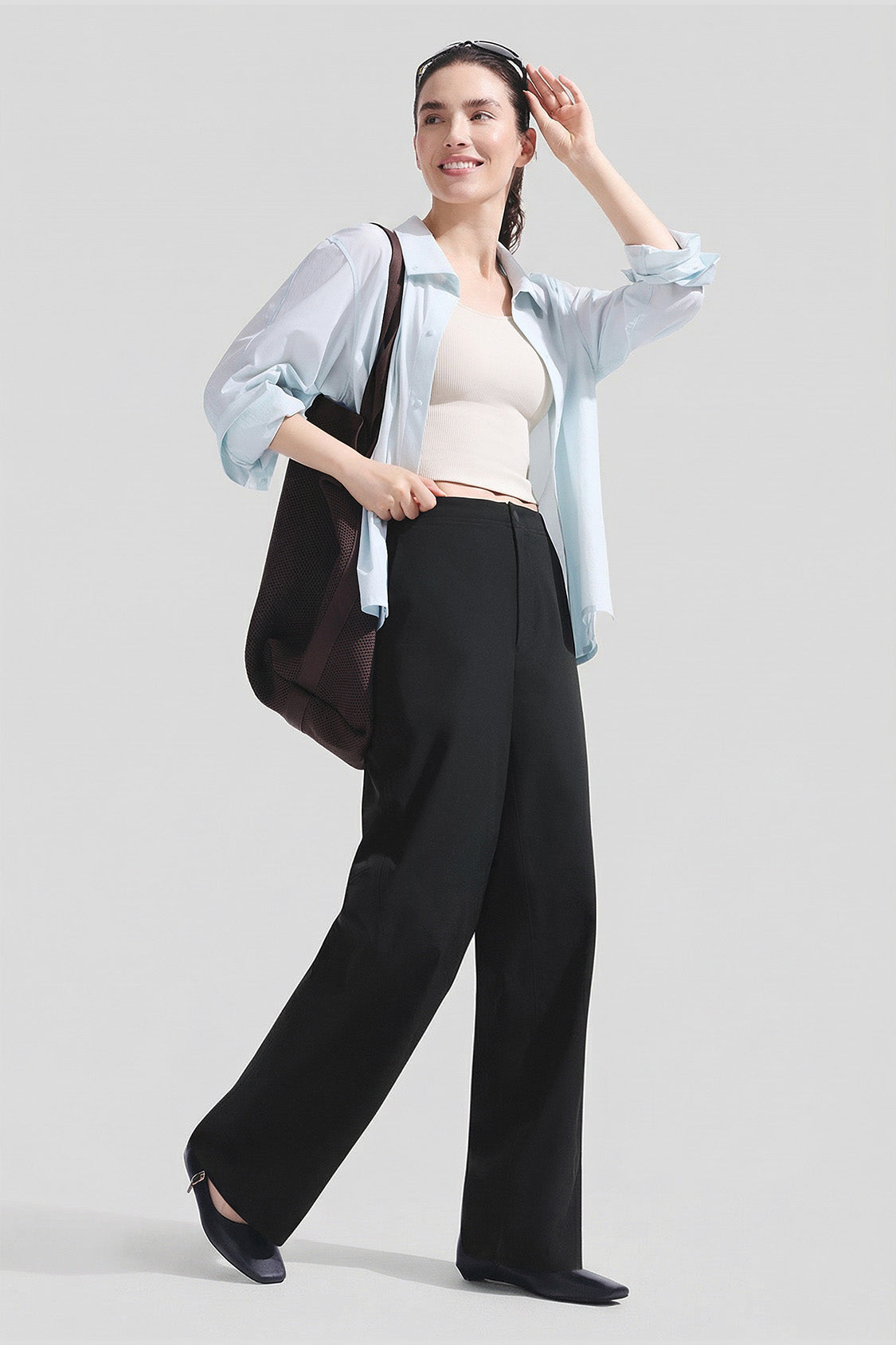 Women's Stretch Straight Leg Pants UPF 50+ EL001