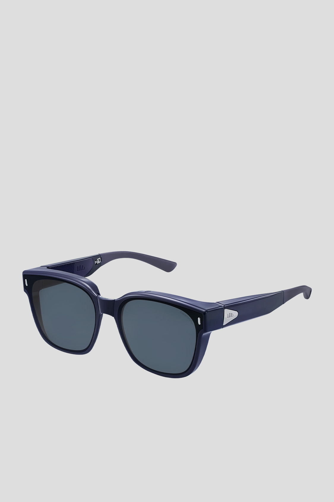 Square-Round Frame Prescription Fit-Over Sunglasses UV 400 FD013