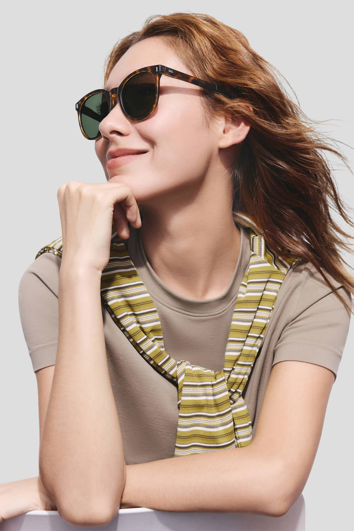 Boston Frame Sunglasses UV 400 FD014