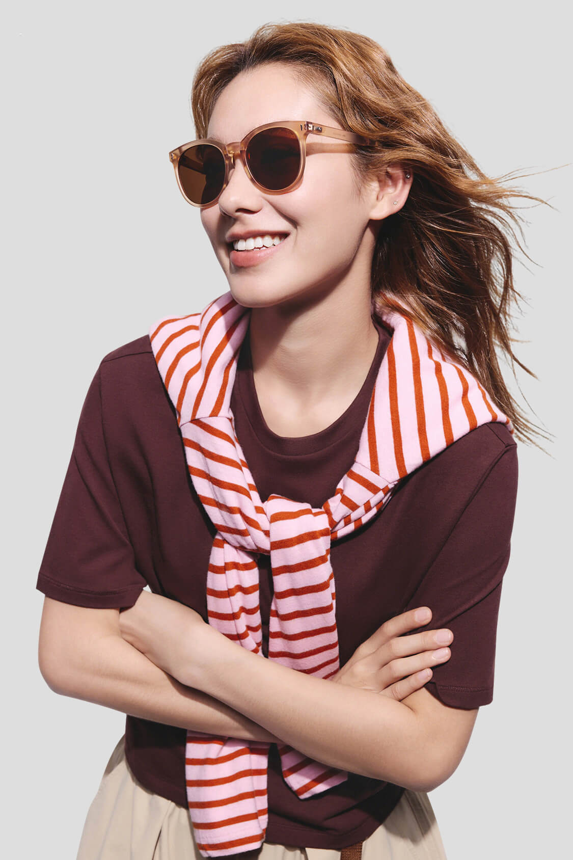 Boston Frame Sunglasses UV 400 FD014