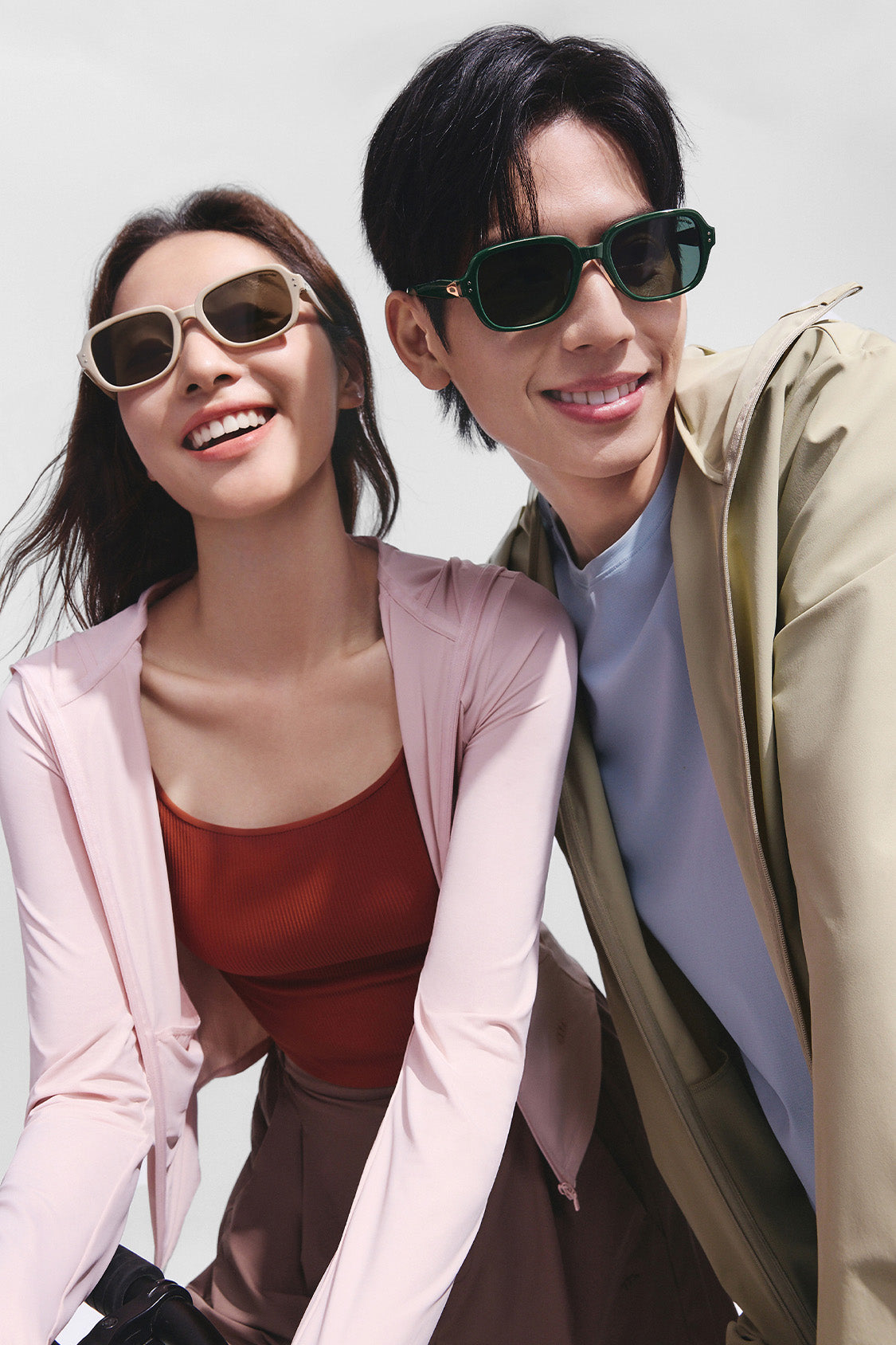 Small Square Frame Sunglasses UV 400 FD022