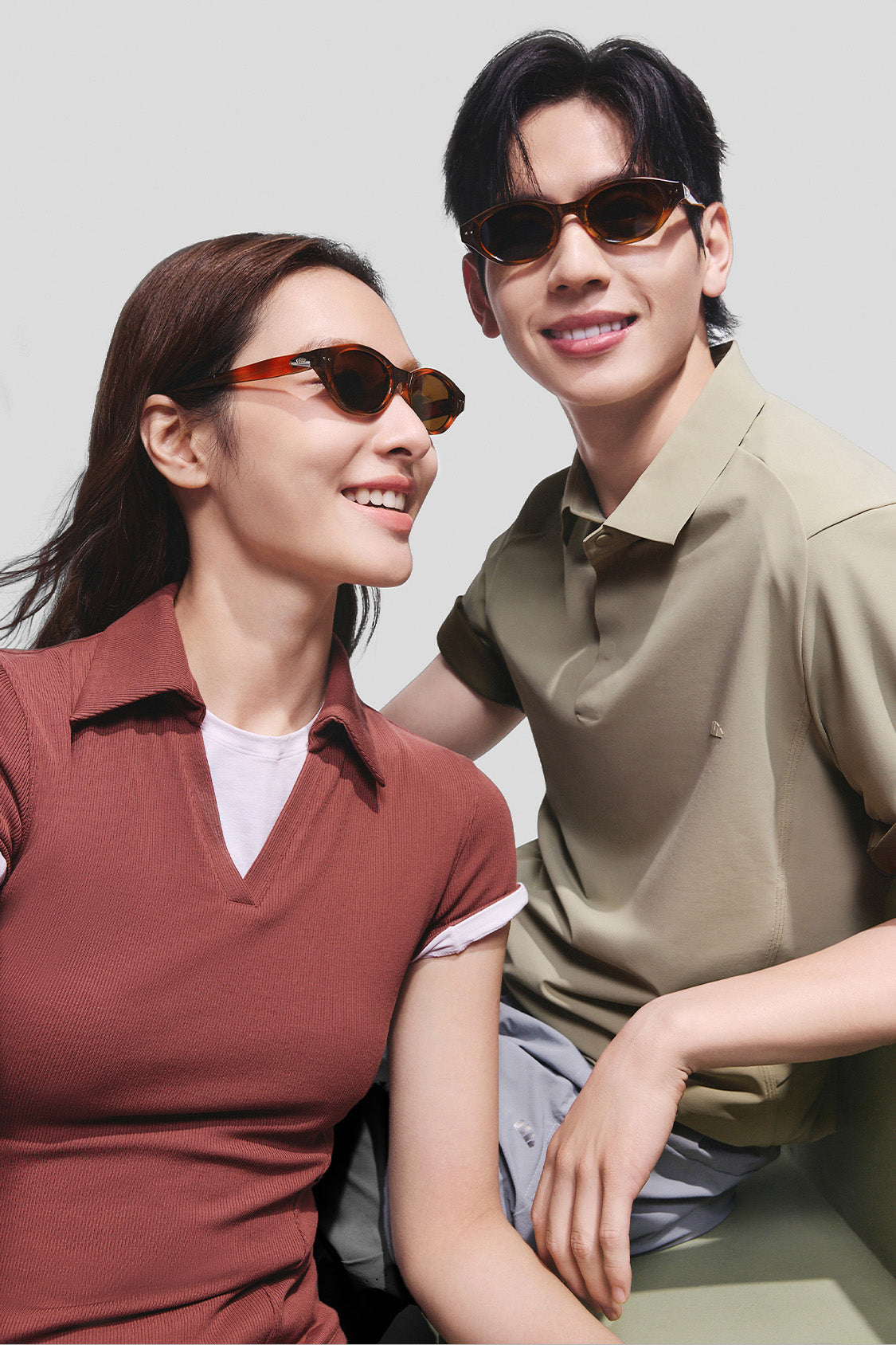 Round Frame Sunglasses UV 400 FD023