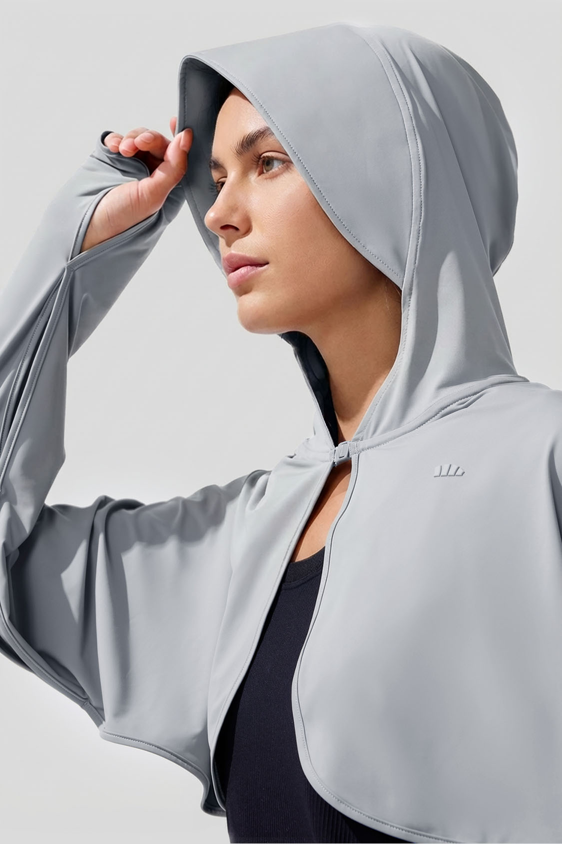 Women's Short Cape Jacket UPF 50+ GP931